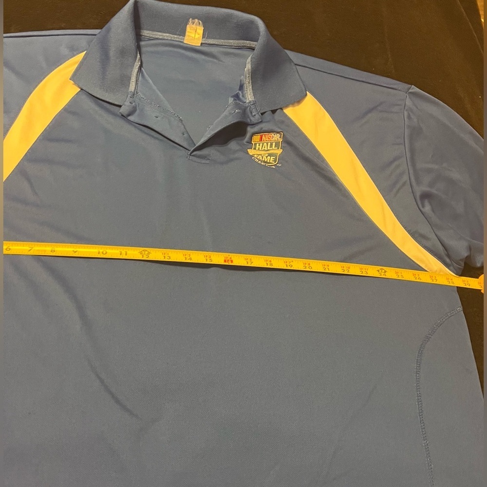 GUC NASCAR Hall of Fame polyester Polo Shirt Men’s 2XL, 1st pic is truest color - Picture 3 of 5